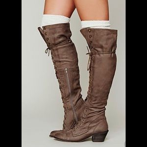 Jeffrey Campbell for Free People Joe Lace Up Boot
